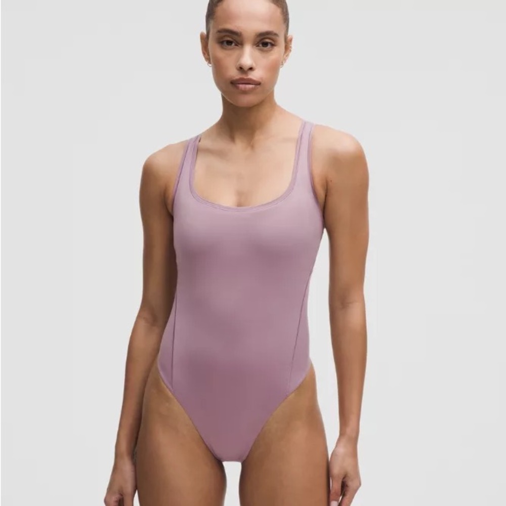 NWT Wundermost Ultra-Soft Nulu Square-Neck Sleeveless Bodysuit